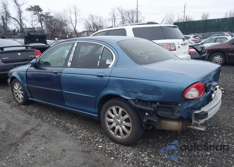 2002 Jaguar X-Type 2.5L from USA, damaged, VIN SAJEA51D82XC82078